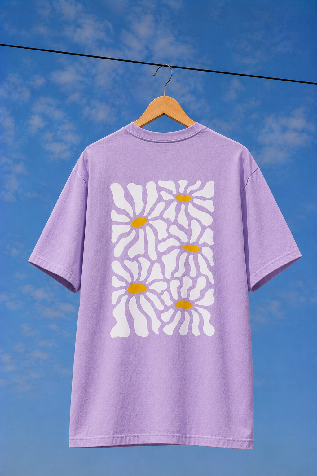 . Purple Flower Tee