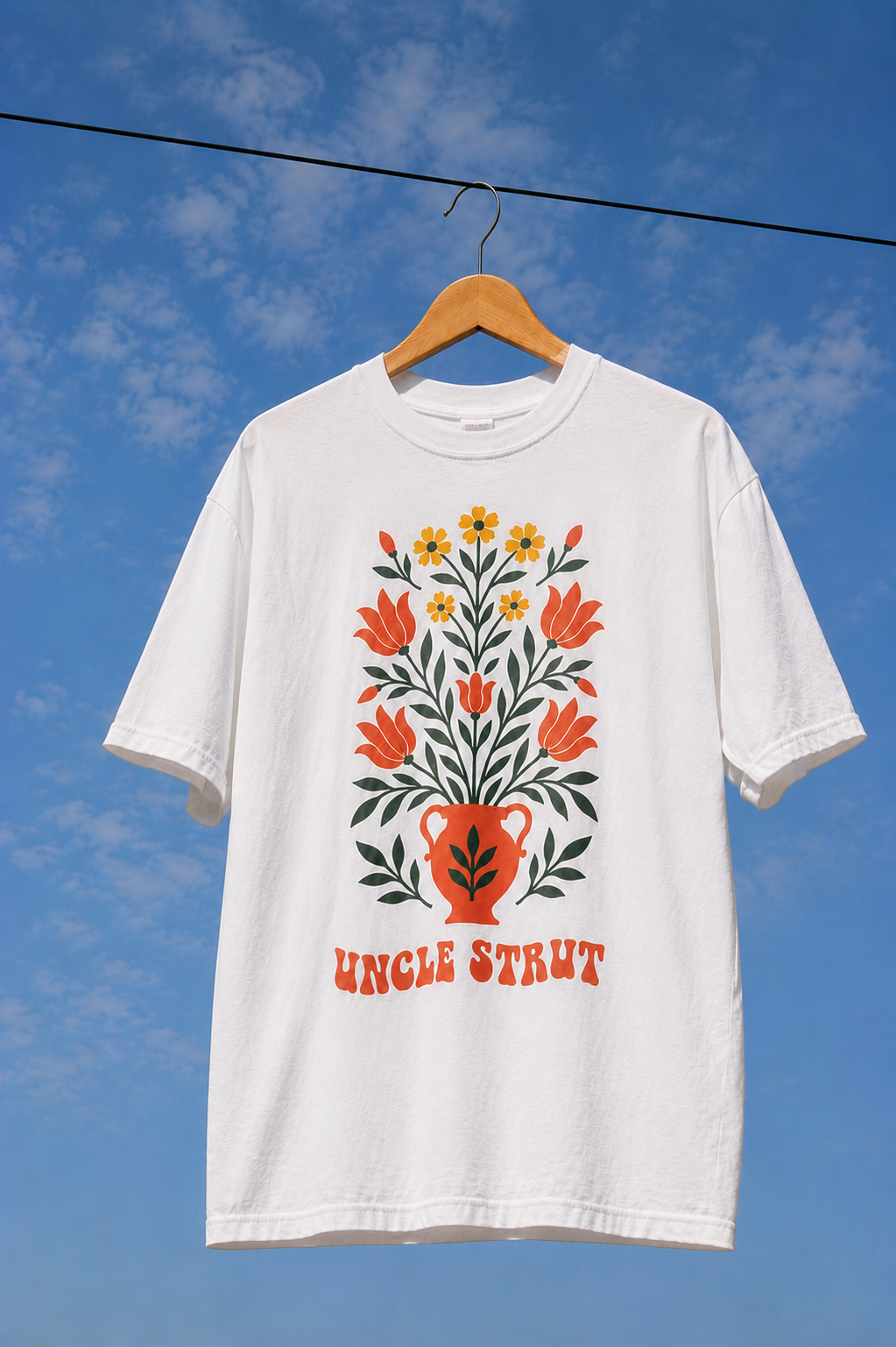 . Floral Vase Tee
