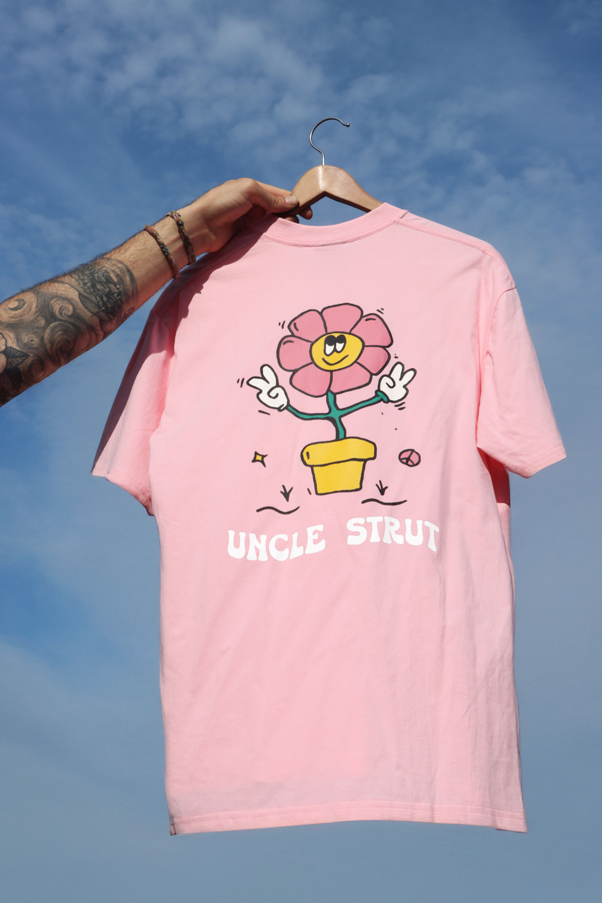 Pink Flower Tee