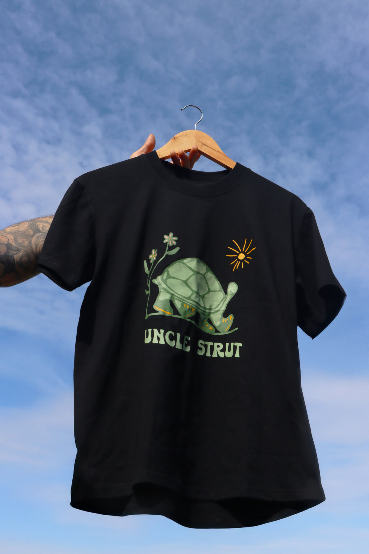 Black Groovin Turtle